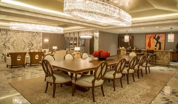 Brigade Granada, marketing render, dining area