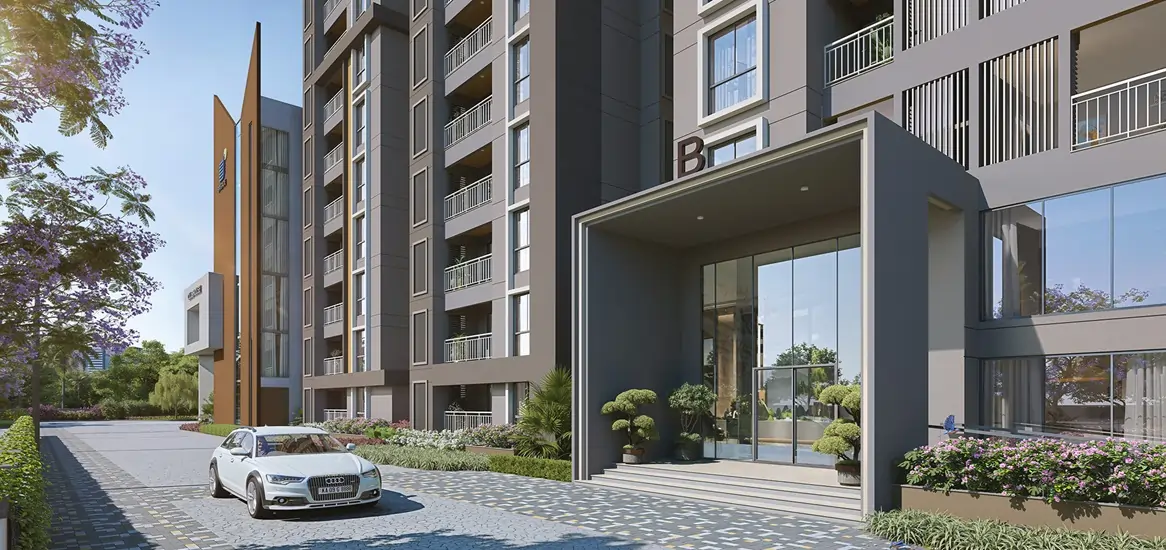 Brigade Granada, marketing render, entrance view