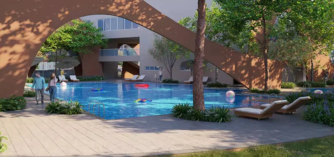 Brigade Granada, marketing render, swimming pool